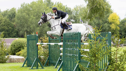 Our Show Jumping Ambassador James Arkins has taken his entire equine team barefoot with SCOOT BOOTS PTY LTD hoof boots!