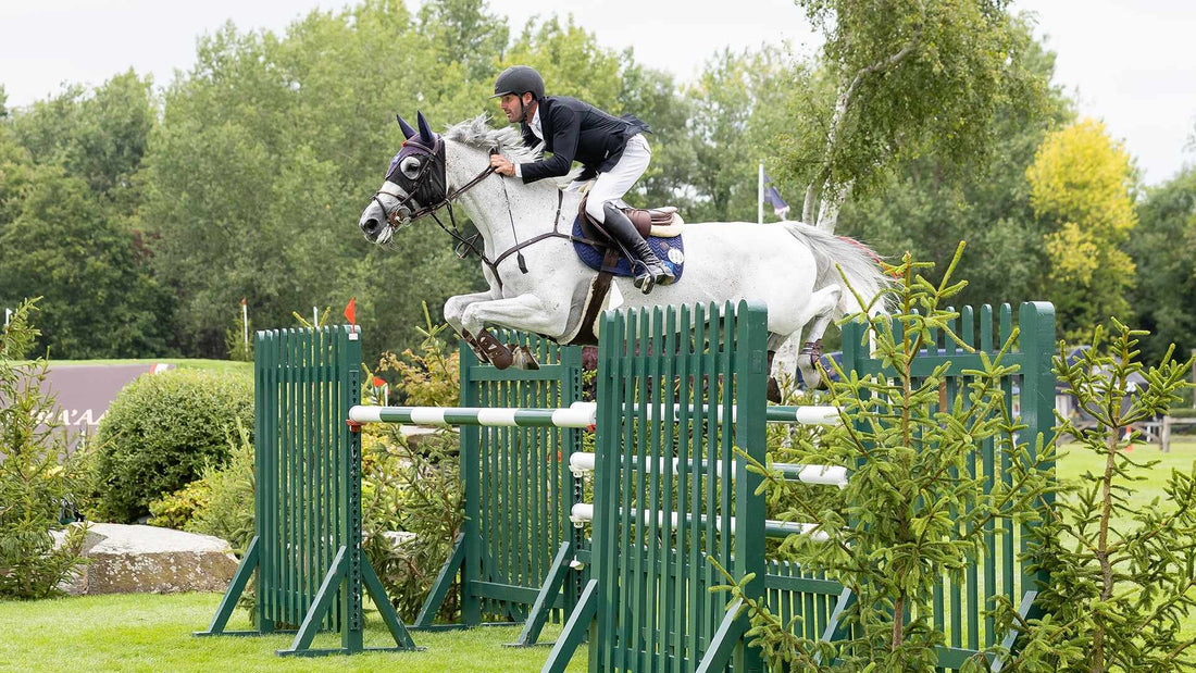 Our Show Jumping Ambassador James Arkins has taken his entire equine team barefoot with SCOOT BOOTS PTY LTD hoof boots!