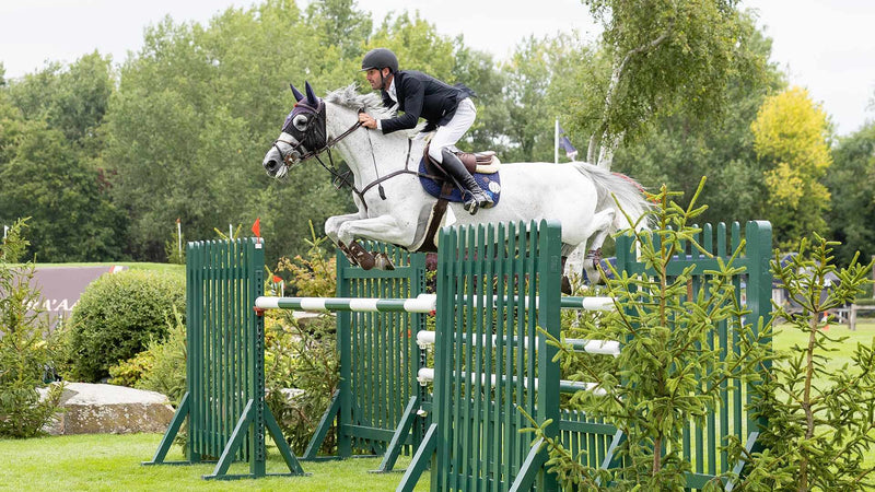 Our Show Jumping Ambassador James Arkins has taken his entire equine team barefoot with SCOOT BOOTS PTY LTD hoof boots!