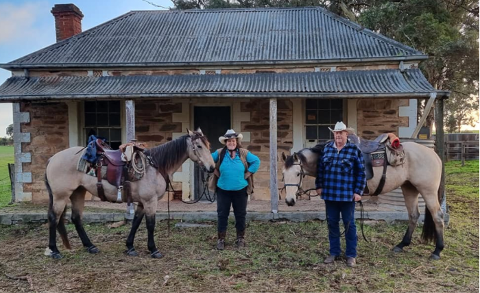 Trail Ride Glamping Adventures in Scoot Boots