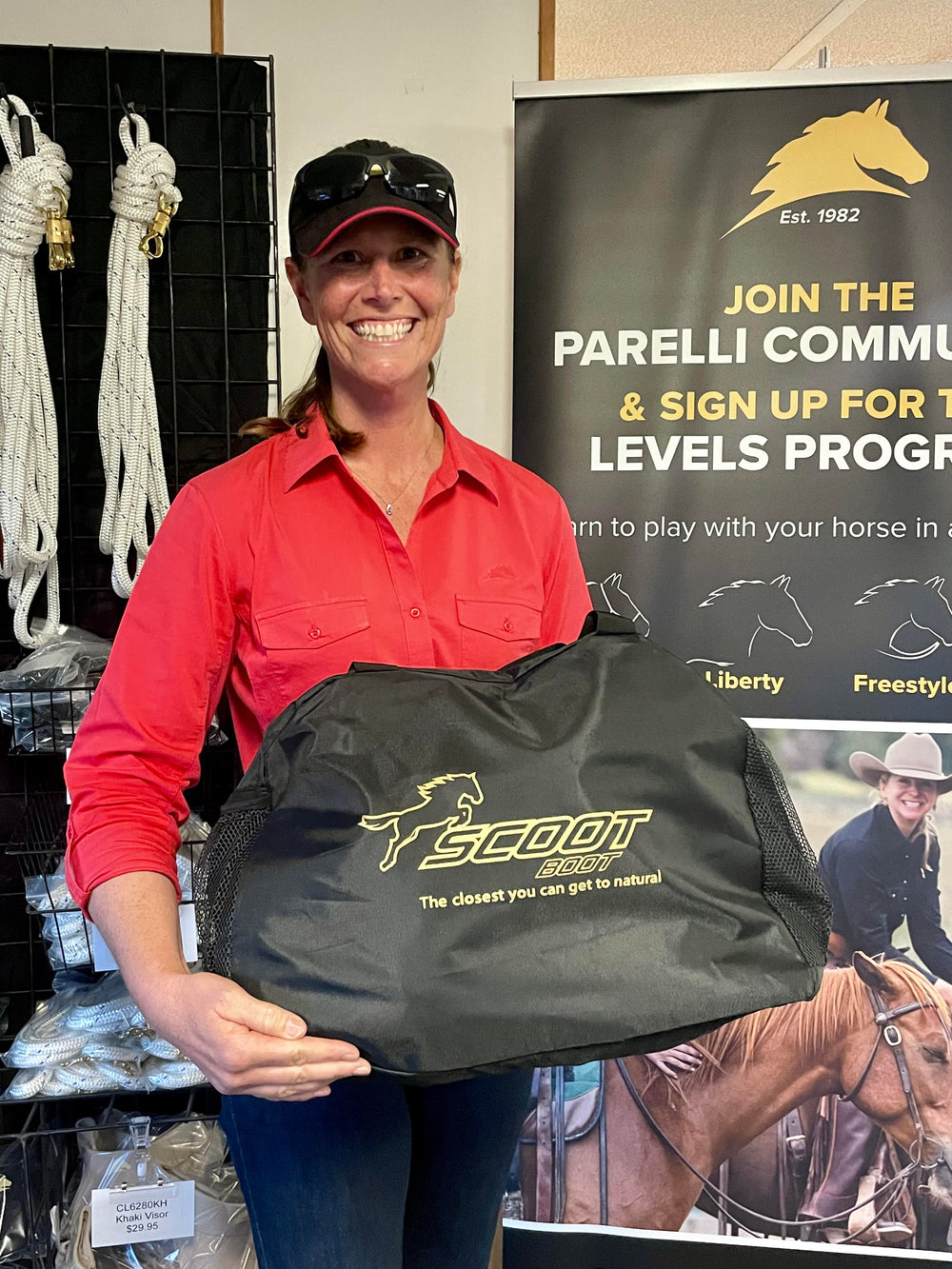 Scoot Boot participates in Parelli's Annual Summit