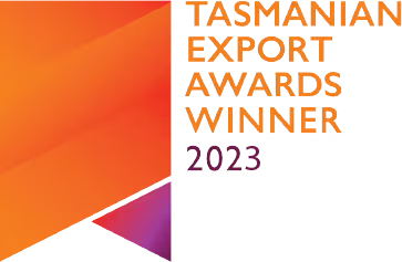 Tasmanian Export Awards winner 2023 logo