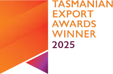 Tasmanian Export Awards winner 2025 logo