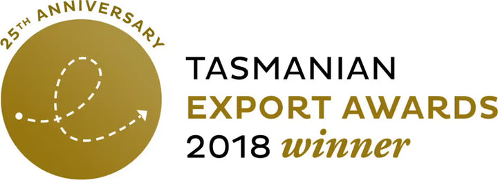 Tasmanian Export Awards winner 2019 logo