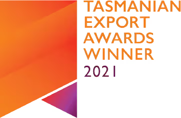 Tasmanian Export Awards winner 2021 logo
